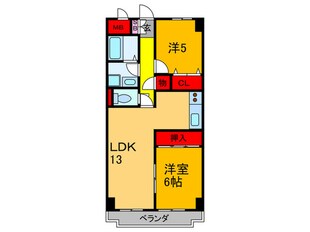 セピア辻井横小路の物件間取画像